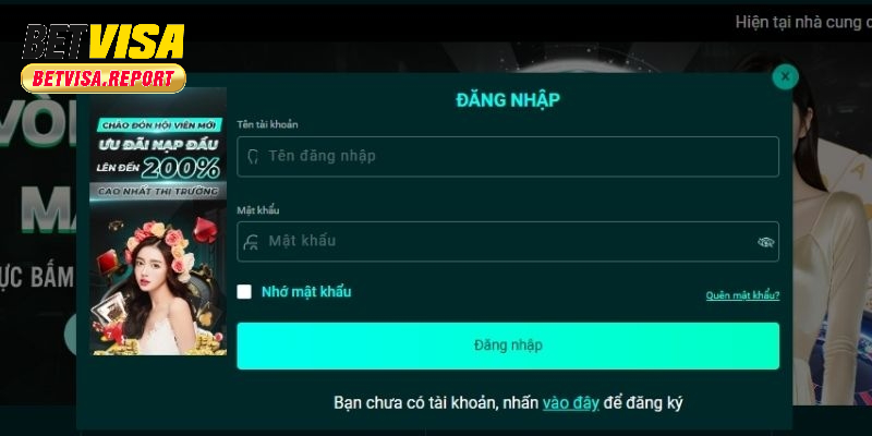 Cách truy cập Betvisa qua đăng nhập mà tân thủ cần biết