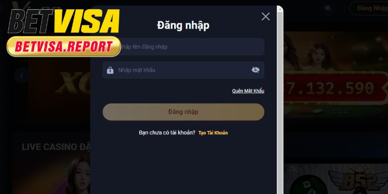 Thủ tục đăng nhập chớp nhoáng cho hội viên